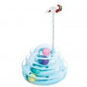 ТРИОЛ Игрушка развивающая для кошек "Пирамида", d250*160/360мм, серия SMART TOYS