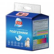КЛИНИ CLINY Подгузники для животных M 5-10 кг 9 шт