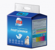 КЛИНИ CLINY Подгузники для животных XXL 25-40 кг 6 шт