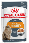 Royal Canin  пауч 85г Hair and Skin Care для кошек забота о здоровье кожи и шерсти кусочки в желе