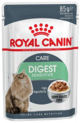 Royal Canin  пауч 85г Digest Sensitive для кошек с чувствительным пищеварением кусочки в соусе Мясо