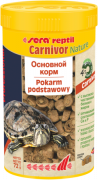 СЕРА SERA reptil Professional Carnivor Nature Корм для всех хищных рептилий, таких как водяные черепахи 1 л