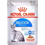 Royal Canin  пауч Indoor Sterilised для кошек живущих в помещении кусочки в соусе 